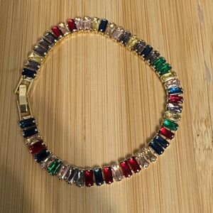 Gold Coin Charm Bracelet